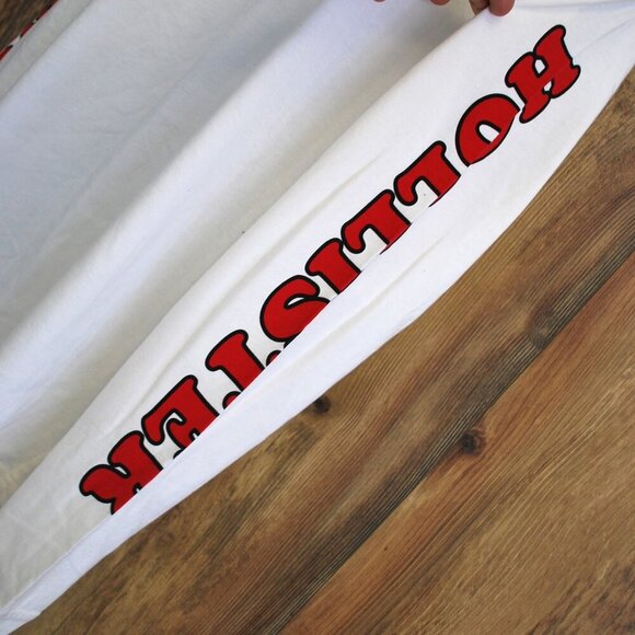 Vintage Hollister Long Sleeve Tee XL No Problema Graphic - Picture 2 of 4